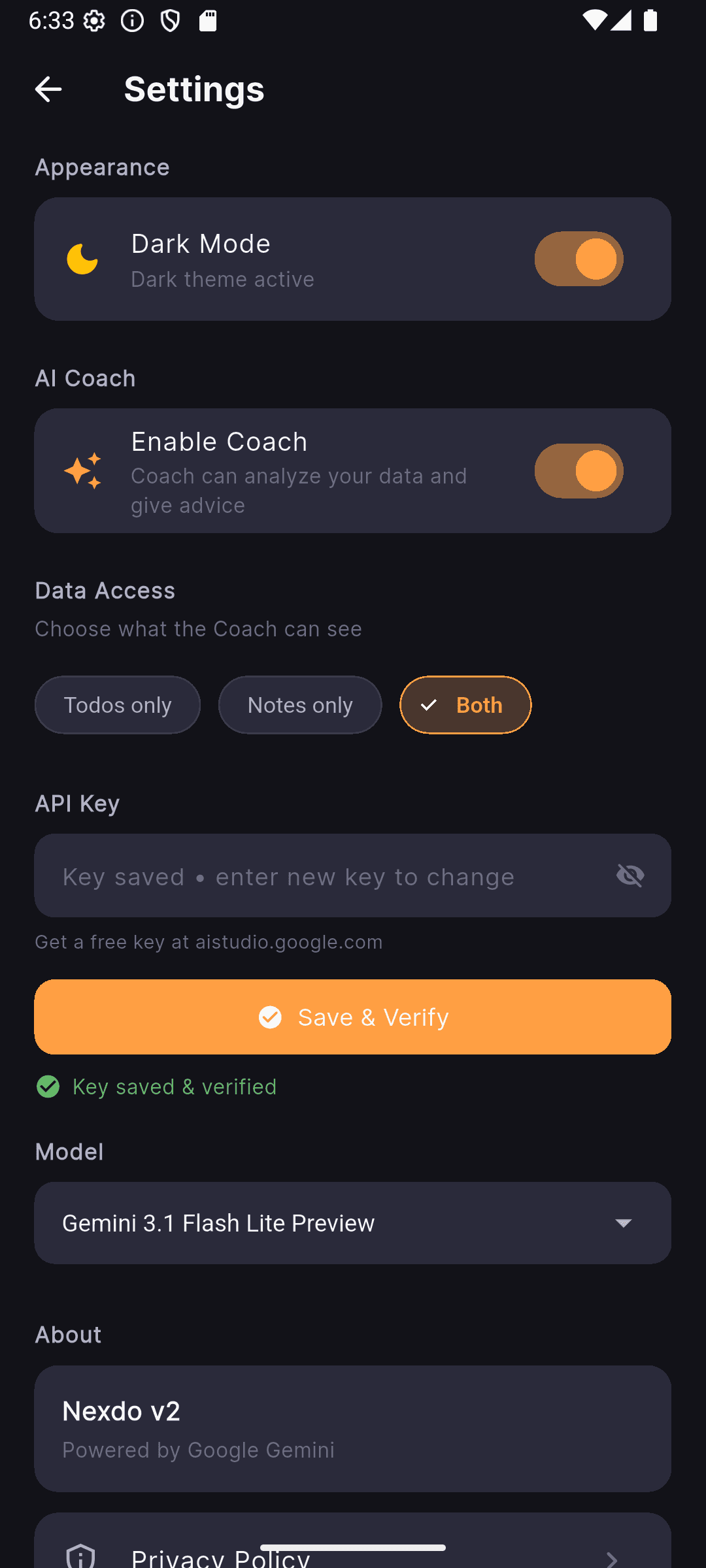 NexDo screenshot 3